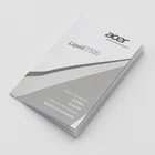 booklet print custom instruction manual book binding glue