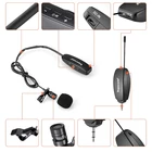 Uhf Wireless Wearable Recording Microphone Usb Type C Lavalier Lapel Microphone For Mobile Phone And Camera