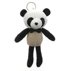 wholesale barcelona promotional cheap diy dogs cat key ring bunny rabbit monkey pig pet keyrings for gift