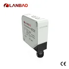 Relay Output 5m Polarized Reflection Photo Sensor Transparent Objects Detection IP67