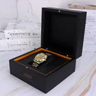 Factory custom unique watch box wooden single watch packaging box