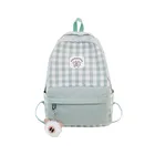 Cheap stylish new design canvas light travel bag college school backpacks for girls