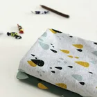 Fabric Knitted New Design Flower Pattern Stretch 100% Cotton Jersey Knit Fabric Digital Printing