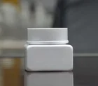 BPA free 80ml thick wall skin care face cream cosmetics packaging pet jar