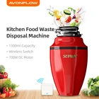 Stainless Steel Garbage Disposal Avonflow Household Food Waste Processor Garbage Disposer Kitchen Waste Processor