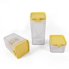 Kitchen salt sugar storage canister sets