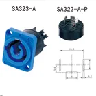 SA323-A Aviation 3 pin waterproof male female plastic electric power connector