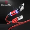 CaseMe wholesale magnetic fast charging usb cable flowing light phone accessories cable usb led luminous micro lighting cables