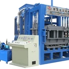 Money maker QT6-15 Automatic concrete cement fly ash interlocking paver brick block making machine