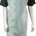 White color plastic PE apron Protective Polyethylene Disposable PE Apron in stock