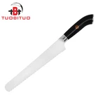 High quality 7pcs kitchen knife set with black handle kitchen tools with wood block