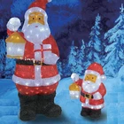 Ce Rohs Light and Lighting 3D Acrylic Led Lights Santa Claus Christmas Outdoor