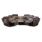 Seater Leather Sofa Sectional User-friendly 5 Seater Real Leather Sectional Sofa Set