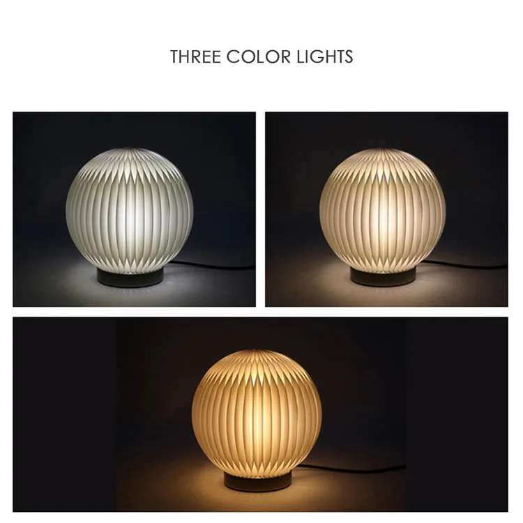 Paper Honeycomb Decoration 3d Foldable Multicolor Changing Led Lamp Night Light