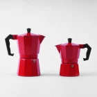 Good Reputation High Quality 6 cups Stovetop Espresso Coffee Maker Moka Pot