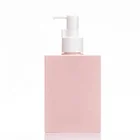 Pink Shampoo Luxury Cosmetic Lotion Pump Bottle 200ml Pink Shampoo Bottle Pink Foam Bottle