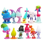 12pcs Theme Party Gift Cartoon Poppy Branch Trolls Figures Toy Set