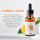 Private Label Organic Halal Herbal Skin Glow Hyaluronic Acid Skin Care Whitening Face Vitamin C Serum