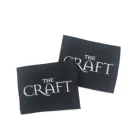 Custom high quality fabric label T shirt label garment tag clothing main woven label
