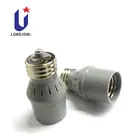 E26/E27 Thread Head Photo Cell Control Bulb Holder Longjoin