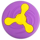 Dog Training Fly Discs Round Silica Gel Children Flying Saucer Toy Outdoor Pet Funny Sport Plate Toys
