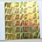 Anti-Counterfeit Laser Label Custom 3d hologram sticker Rx Logo self-adhesive label anti-counterfeit