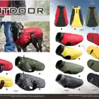 Dog Petstar Outdoor Custom Stripe Pet Dog Coat Reflective Waterproof Winter Warm Dog Jacket Clothes