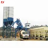 HZS60 concrete batching plant dry powder mixing plant ready mix for sale and medium small concrete mixing plant manufacturers