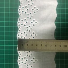 Fabric Trim High Quality Fabric Lace Cotton Voile Ladder Trim