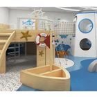 Furniture COWBOY Nursery Wooden Setting Furniture Daycare Preschool Kindergarten Children Kids Table And Chairs