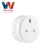 Wetrendy 3 pin UK plug Smart Socket Home WiFi Plug Factory Wholesale Price, FREE APP TuYa Wireless Remote Power INDIA Socket