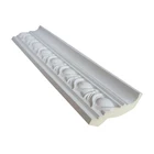 New design PU Carved corner molding/ Interior Decoration material PU cornice design/ foam cornice crown moulding
