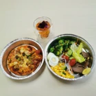 7-Inch Round Foil Pans with Plastic Dome Lids Disposable Aluminum Tin for Roasting, Baking, or Cooking