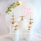 Wedding Wedding Iangel 90cm Height Wedding Decoration Cylinder Pink Pedestal Acrylic Round Plinth