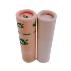 Eco-friendly Organic Material Popular Size 0.3oz 7g Push Up Paper Tube For Lipstick Lipbalm Packaging
