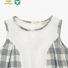 New born baby girl summer dress with sleeveless
