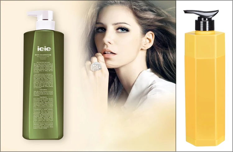 2020 new arrival solid yellow 650ml square cosmetic HDPE plastic body lotion pump bottle.jpg