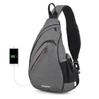 Mixi Amazon Casual Sling Bag Pack Crossbody Chest Bag For Women Men Travel Custom