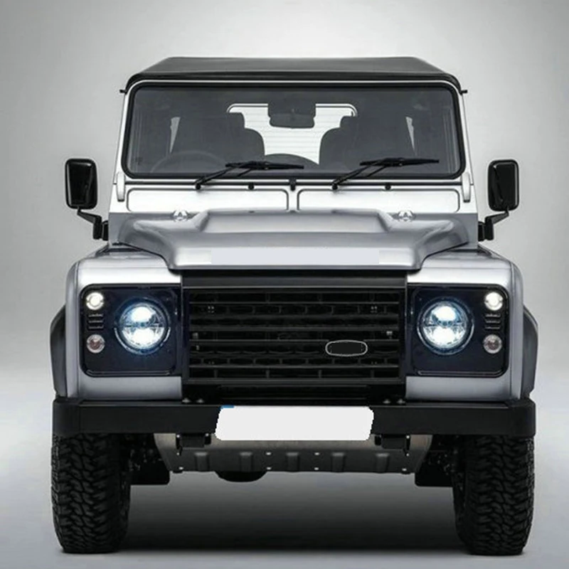 product auto accessories abs plastic black grill front bumper grill fit for land rover defender143-59