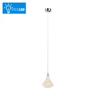 18 Watt Hot Sale Glass Ball Led Dining Room Pendant Lights High Ceiling Modern Decorative Hanging Lamp