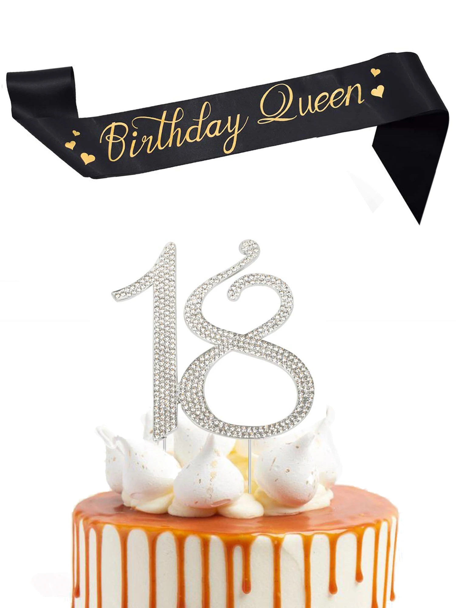 hot sale birthday queen sash birthday party supplies happy