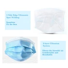 Medical En14683 Type Iir Face Mask Medical Disposable Mask ASTM Level 1 2 3 EN14683 Type I II IIR