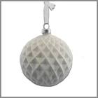 Christmas Decoration Supplies Led Light Ball New Personalized Led Light Glass Christmas Ornaments Flat Glass Ball