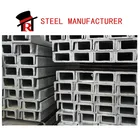 American standard BSC1-1/2*9/16 mild steel u channel size
