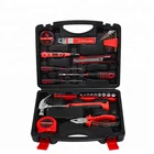 Heavy Duty Professional Tool Box Kit Set With Hammer And Screwdriver