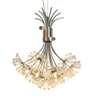 New Products 2020 Hotel Dining Room Decor Modern Flower Cristal Chandelier