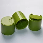 Different type plastic bottle cap/ disc cap closure press lid