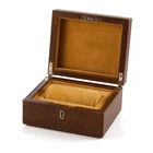 Custom wooden Organizer Watch Display Strap Storage Packaging Gift Box Watch Box