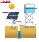 Energy Solar Inverter With Mppt Energy Saving DELIXI Brand 380V 7.5KW Solar Inverter With Mppt For Solar System