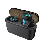 2019 new arrival Q32 tws 5.0 noise cancelling wireless headphones earphones with power bank function